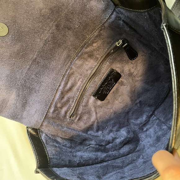 Lia Numa genuine leather bag / made in Italy - Picture 6 of 8